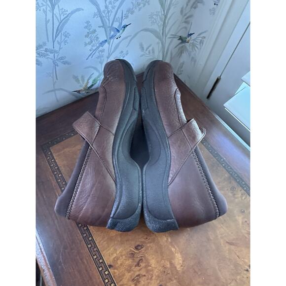 Dansko Kitty Jane US Women US 9.5 - 10 EU 40 Brown Leather Mary Jane Clogs - Picture 5 of 8